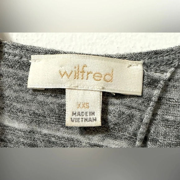 Aritzia Wilfred Gray Soft Open Back Tank Top Size XXS‎ - Picture 3 of 3